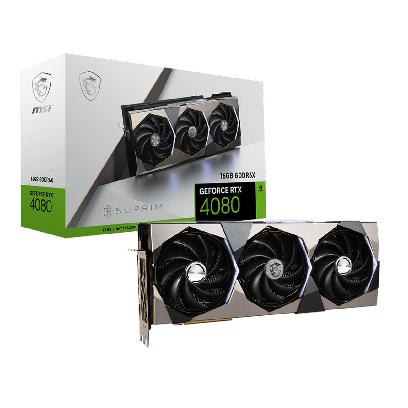 Видеокарта MSI NVIDIA GeForce RTX 4080 SUPRIM 16GB