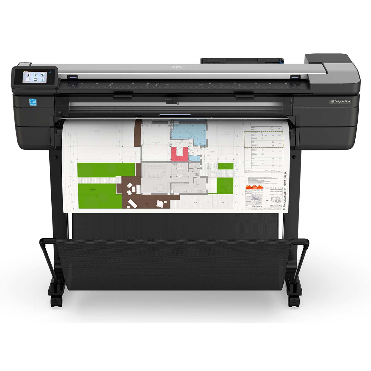 Широкоформатный принтер HP DesignJet T830 36" F9A30D фото