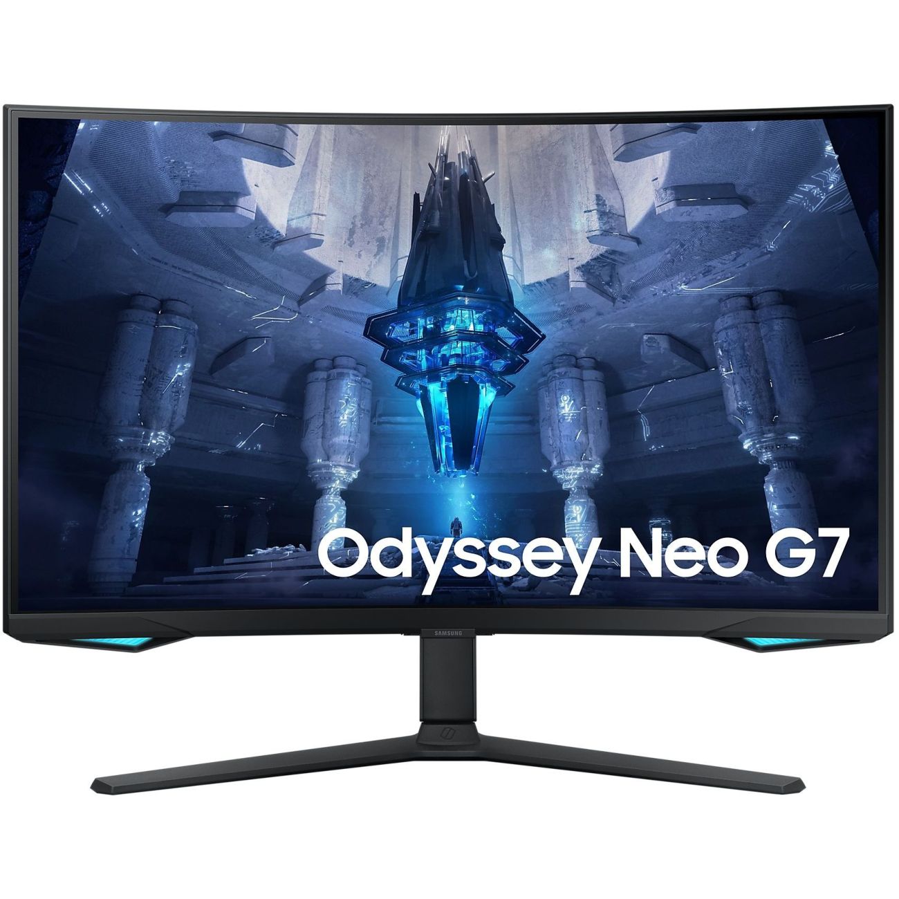 Монитор игровой Samsung Odyssey Neo G7 G75NB S32BG752NI 32"/VA/3840x2160/165Гц/черный изогнутый фото