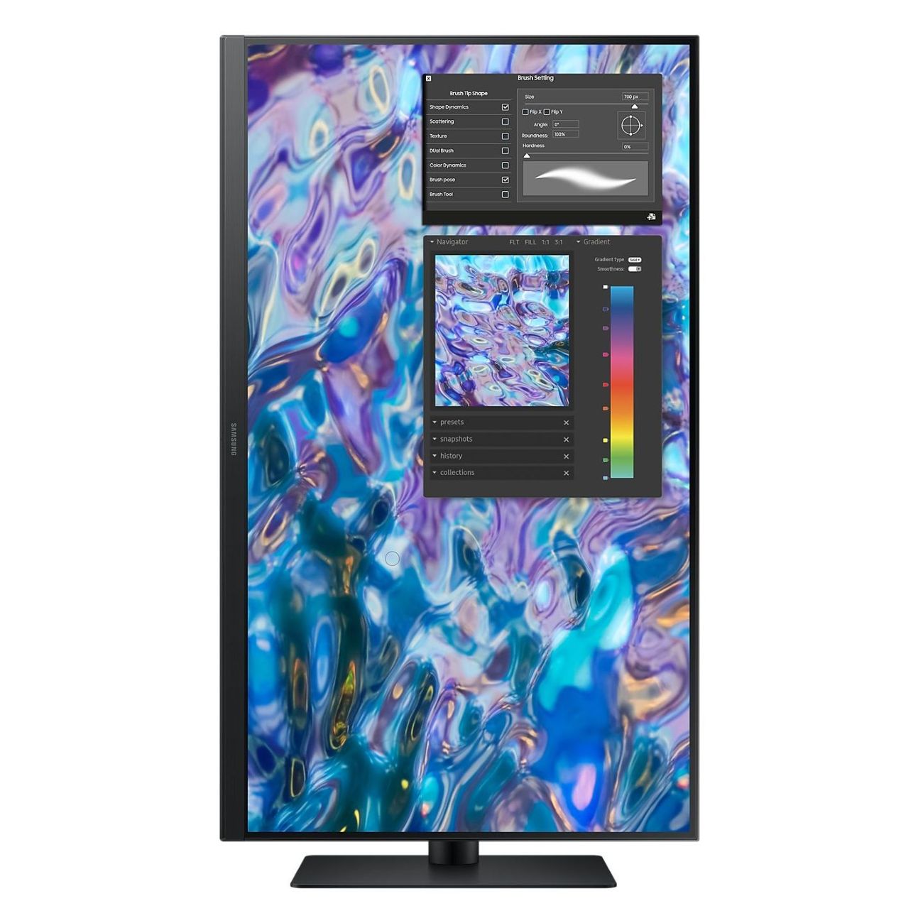 Монитор Samsung ViewFinity S6 27"/IPS/2560x1440/75Гц/черный (S27B610EQI)