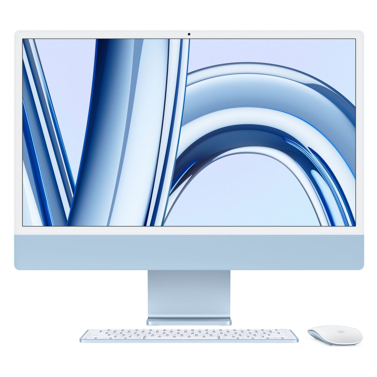 Моноблок Apple iMac 24 M3 8/10 core/8/512 Blue (MQRR3) фото