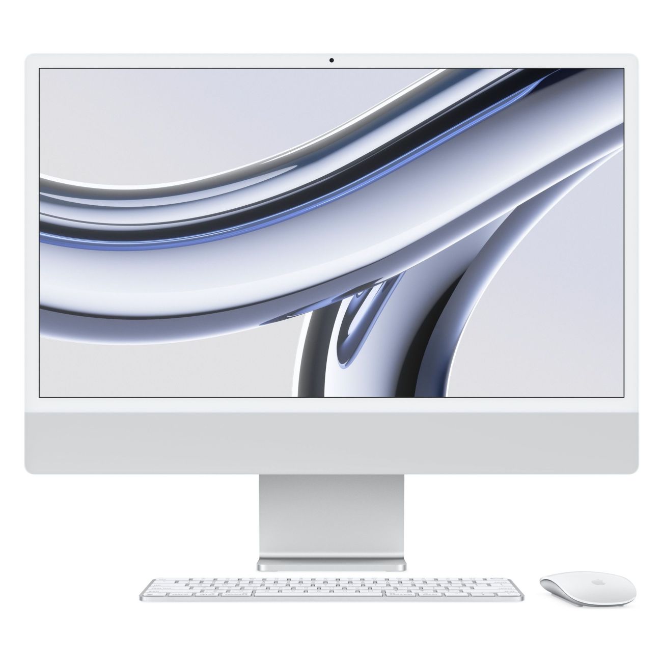 Моноблок Apple iMac 24 M3 8/10 core/8/512 Silver (MQRK3)