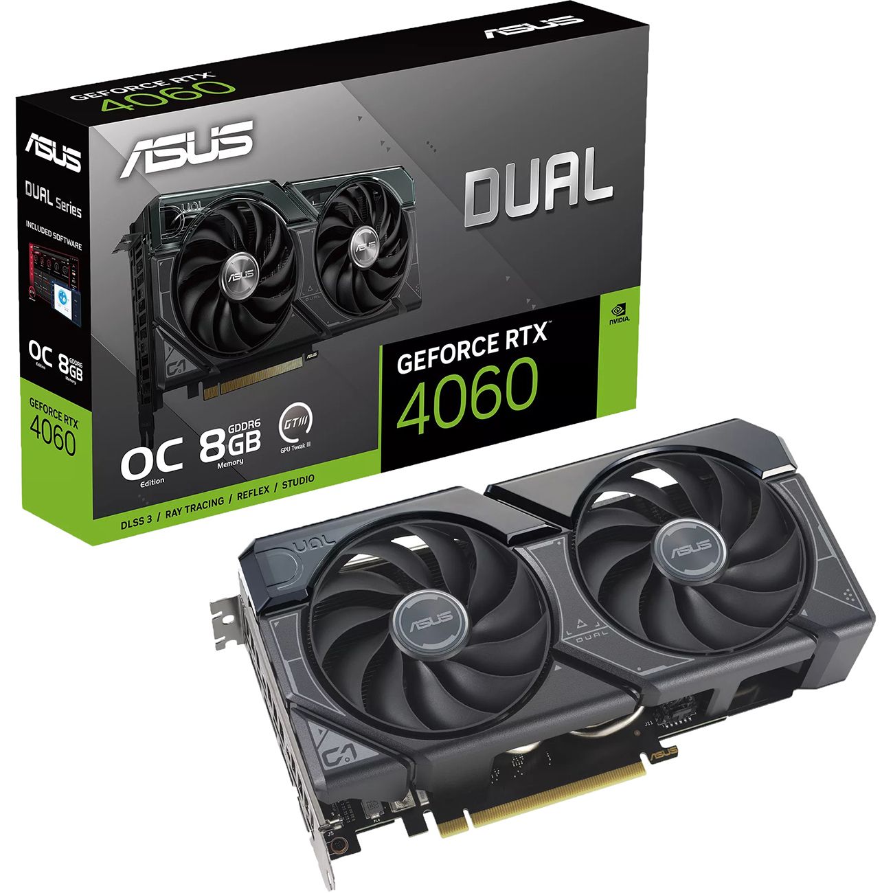 Видеокарта ASUS DUAL-RTX4060-O8G