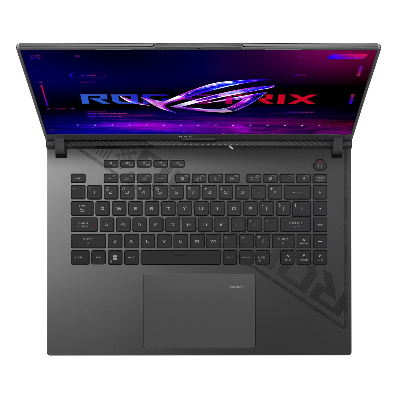 Ноутбук игровой ASUS ROG STRIX G16 G614JI-N4415/16"/Core i7-13650HX/32/1TB/RTX4070/NoOS/Grey (90NR0D41-M00VR0)