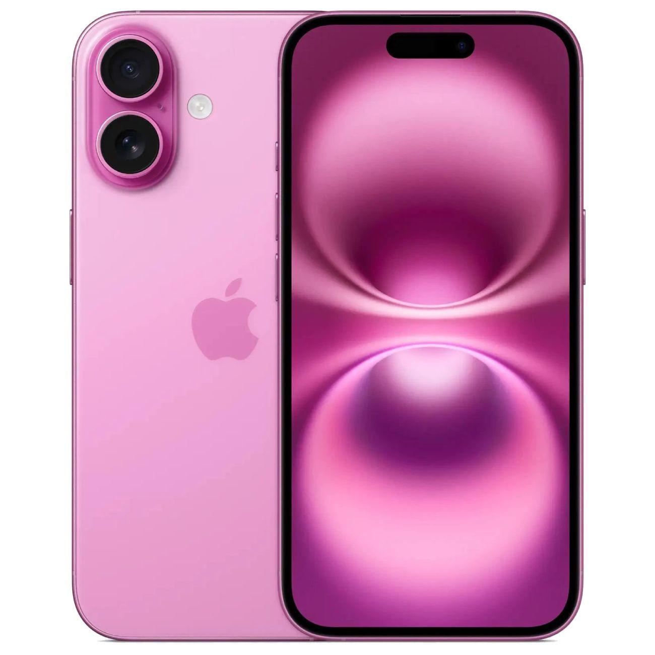 Смартфон Apple iPhone 16 256GB Pink (без RuStore) фото