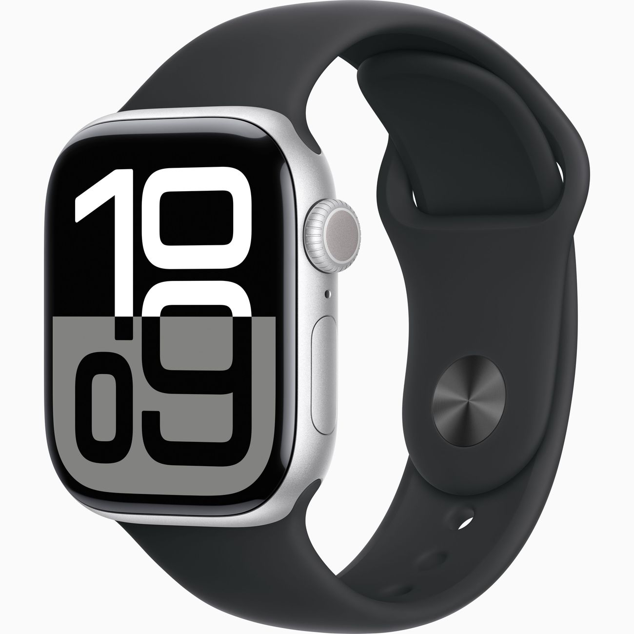 Смарт-часы Apple Watch S10 46mm M/L Silver Black SB фото