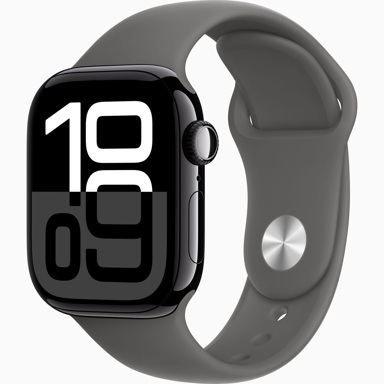 Смарт-часы Apple Watch S10 42mm M/L Jet Bl Stone Gray SB фото