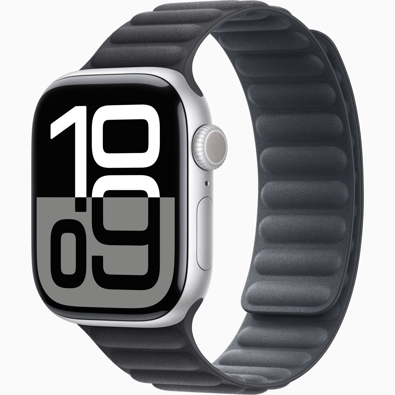 Смарт-часы Apple Watch S10 42mm S/M Silver Black Magnetic Link фото