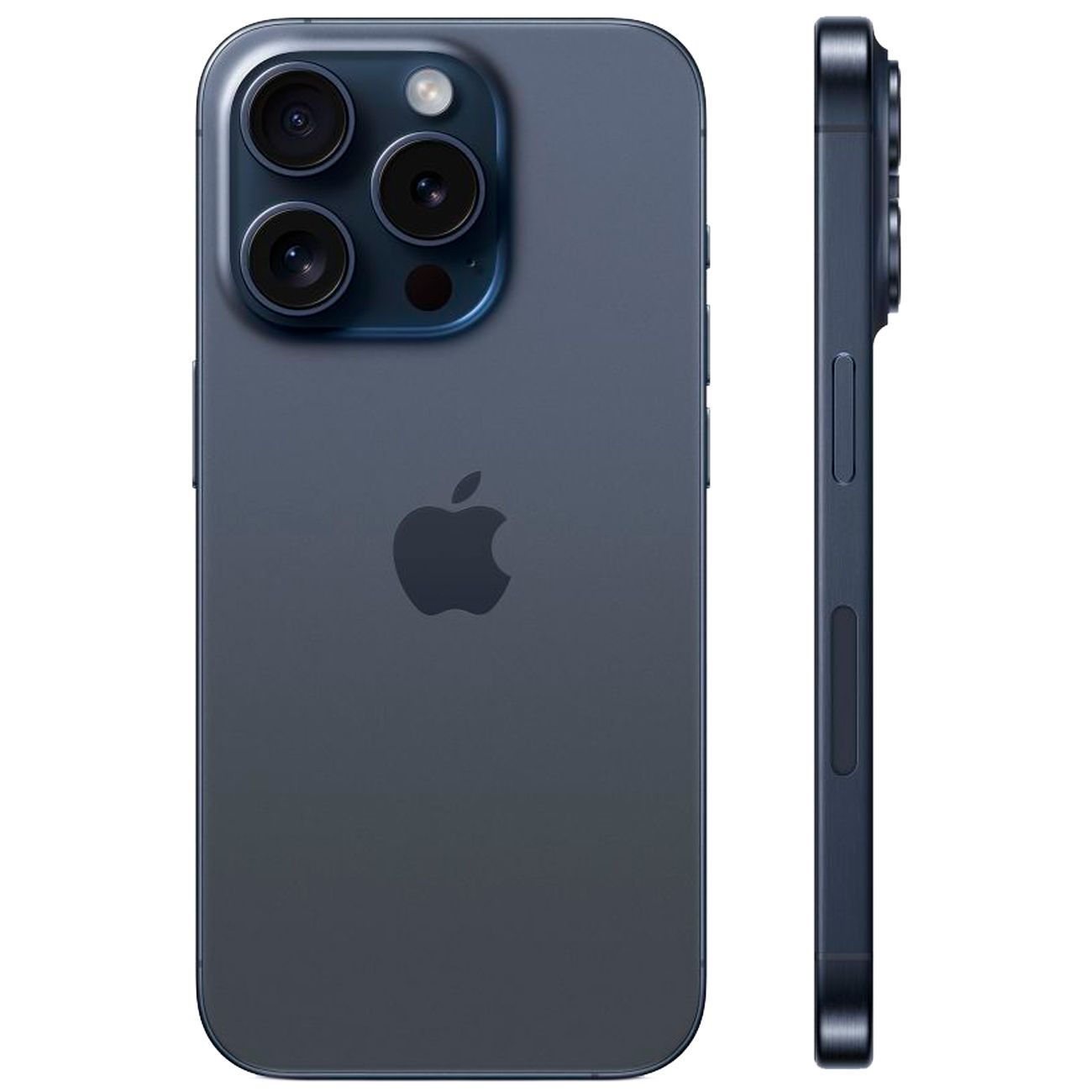 Уцененный смартфон Apple iPhone 15 Pro 128GB Dual Sim синий титан, хороший (без RuStore)
