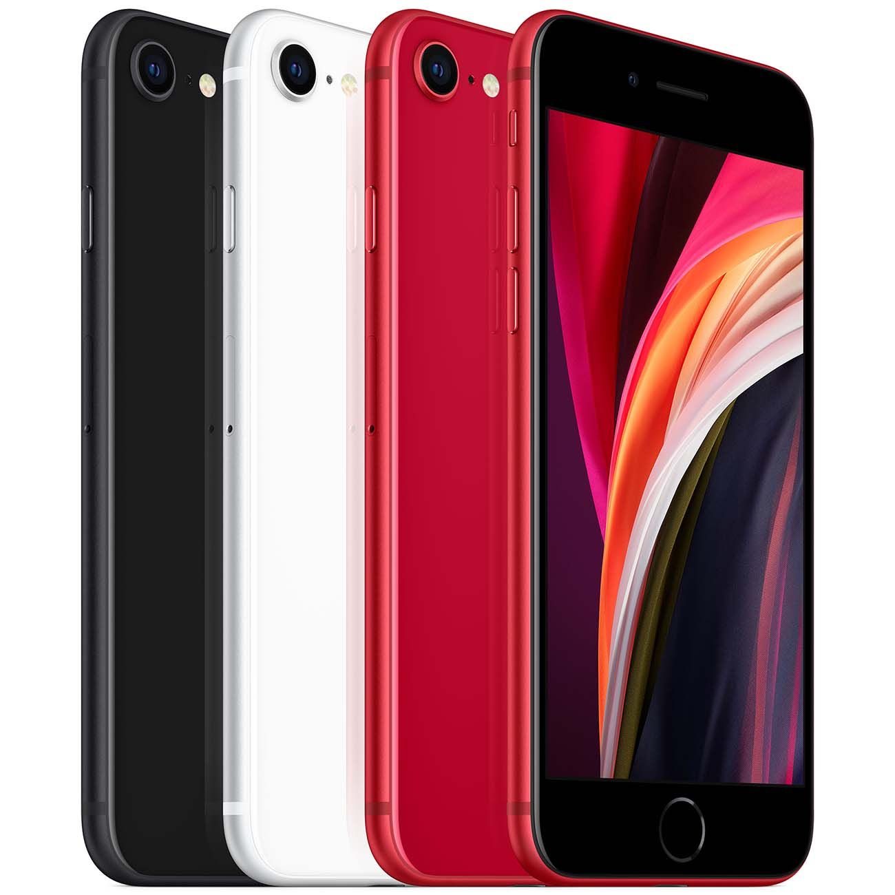Уцененный смартфон Apple iPhone SE 2020 64GB nanoSim/eSim (PRODUCT)RED, хороший (без RuStore)