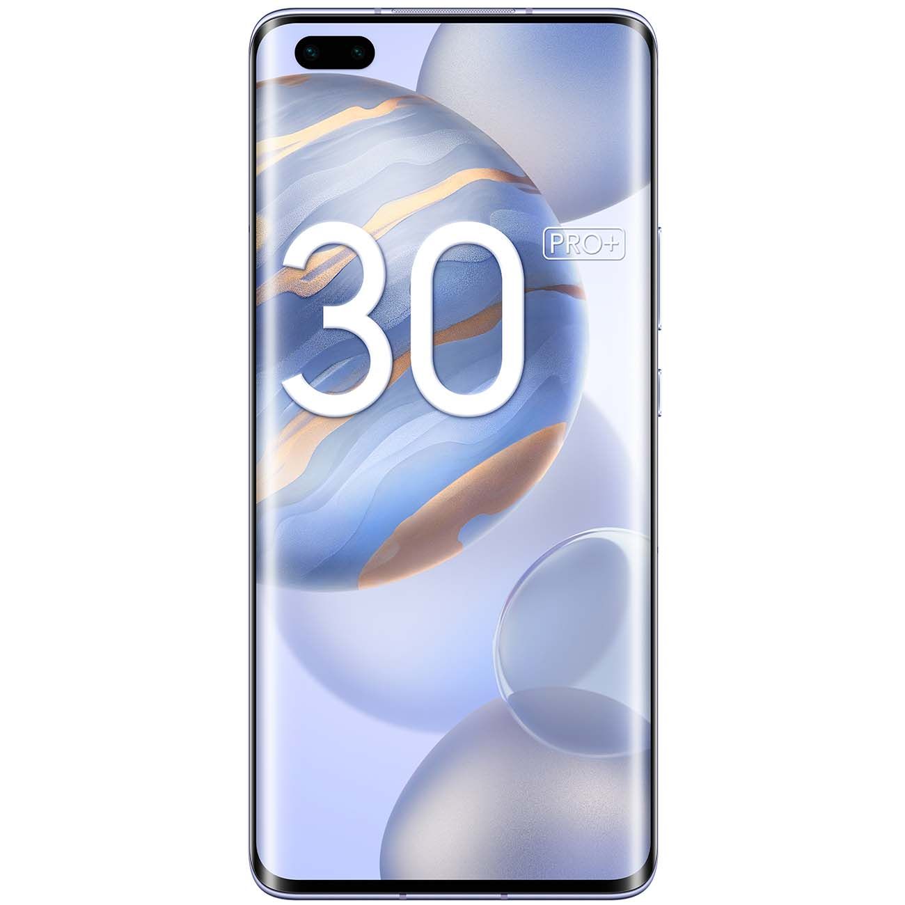 Уцененный смартфон HONOR 30 Pro+ 8/256Gb титановый серебристый, хороший