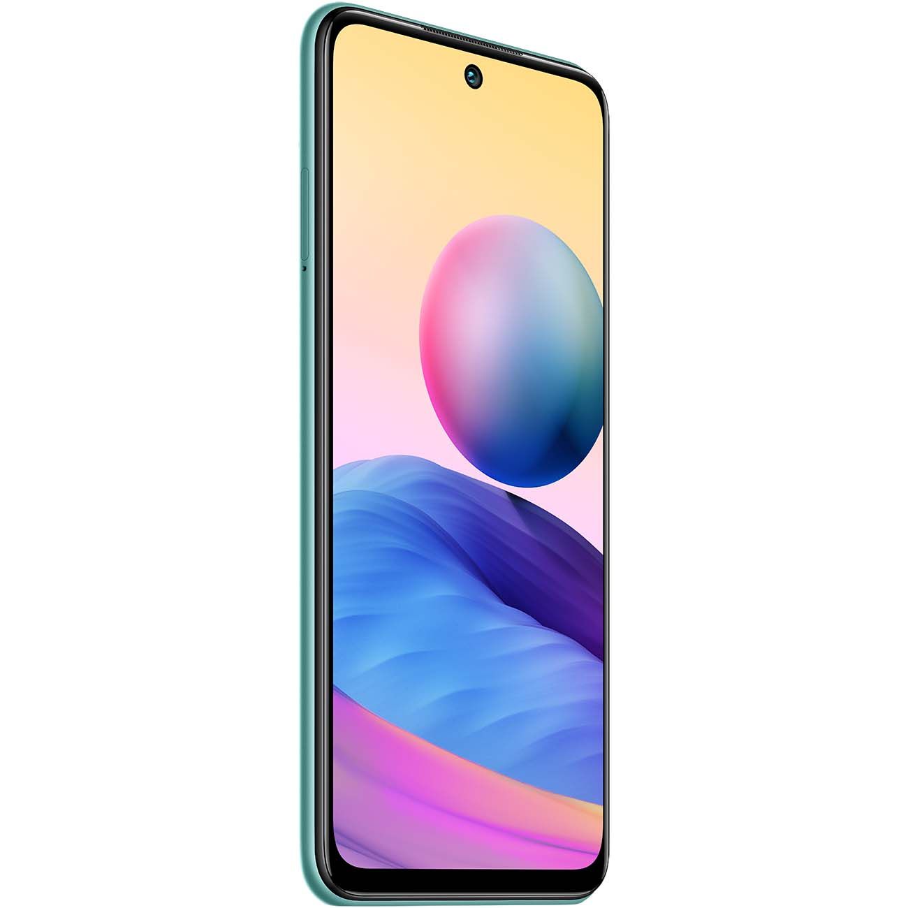 Уцененный смартфон Xiaomi Redmi Note 10T 4/128GB аврора зеленый, хороший