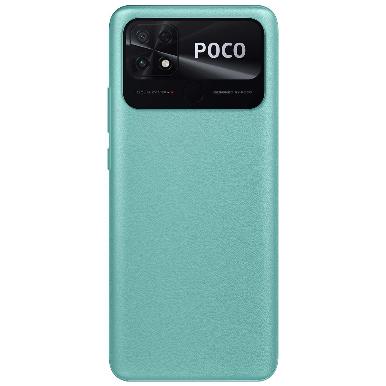 Уцененный смартфон POCO C40 4/64GB Coral Green, хороший