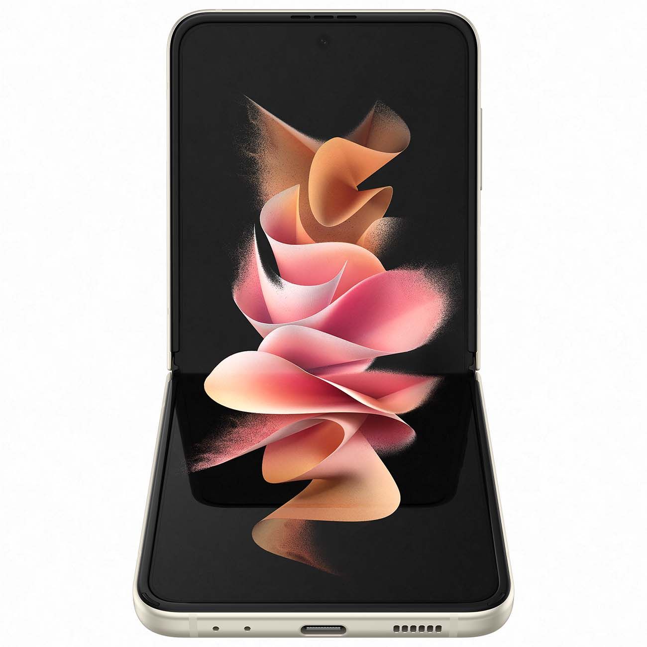 Уцененный смартфон Samsung Galaxy Z Flip3 8/256GB Beige (SM-F711B), отличный
