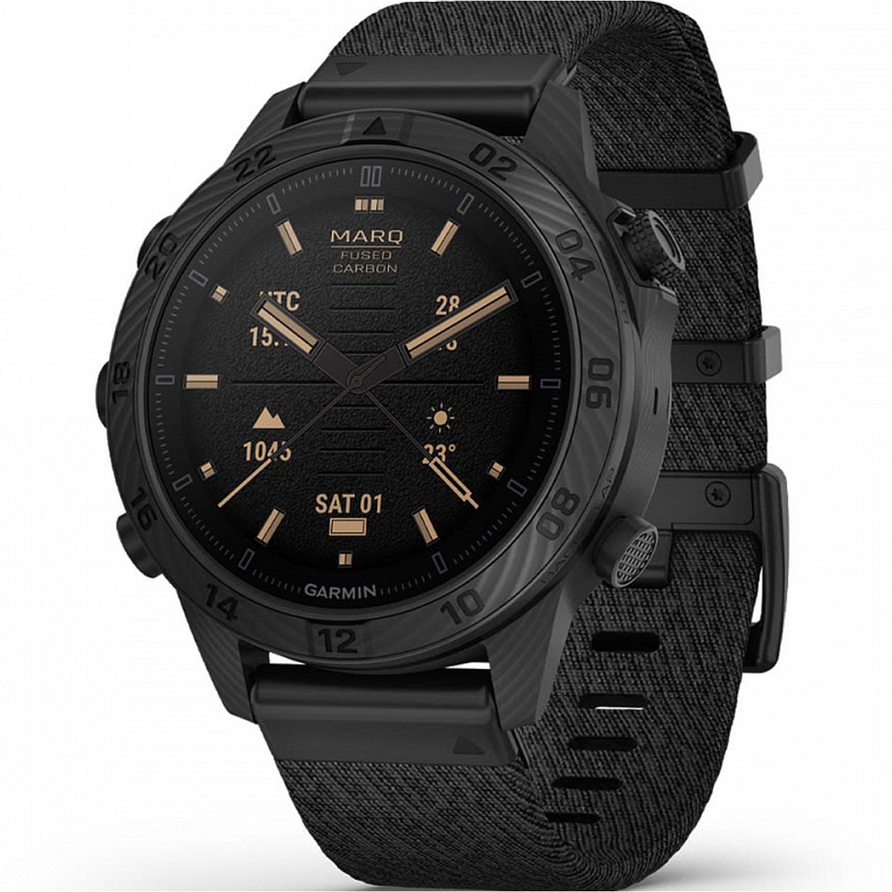 Спортивные часы Garmin MARQ Commander (Gen 2) 46мм Carbon Edition