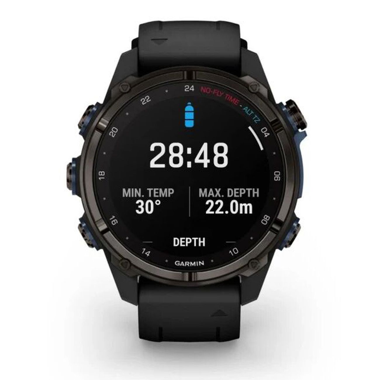 Спортивные часы Garmin Descent MK3i 43мм Carbon Gray