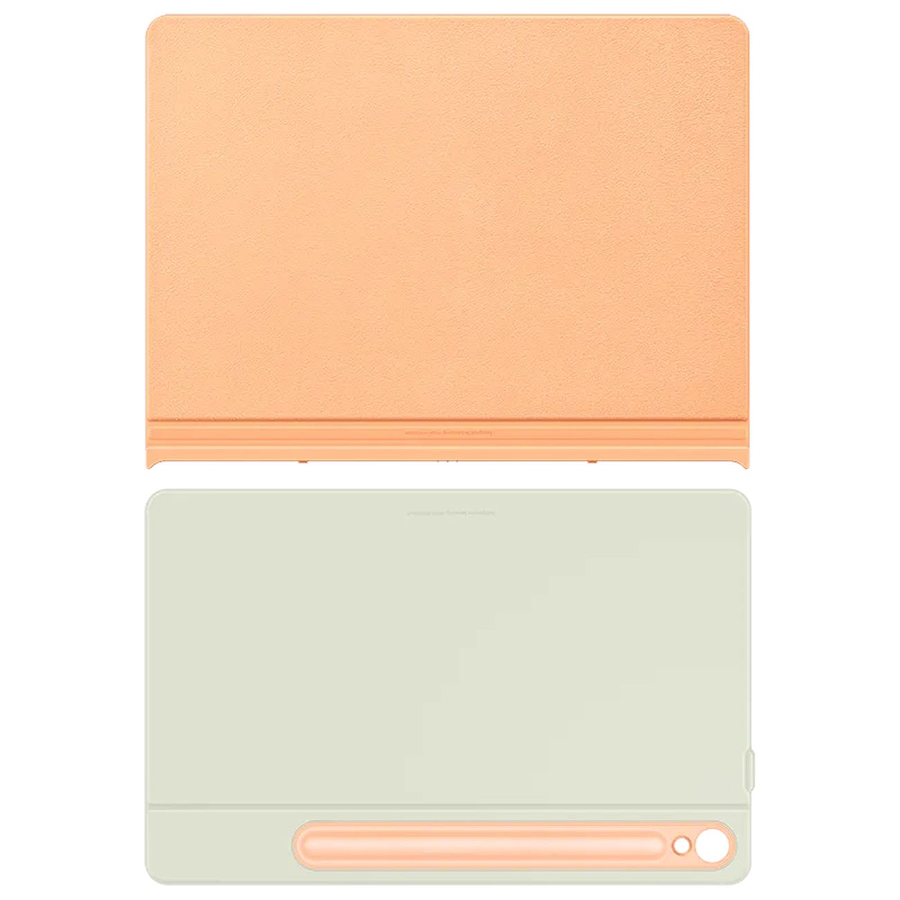 Чехол для планшетного компьютера Samsung Smart Book Cover Tab S9/ S9 FE оранжевый фото
