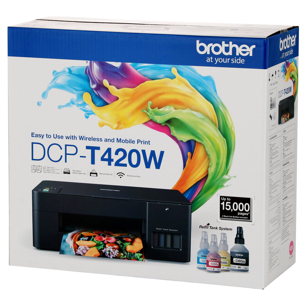 Струйное МФУ Brother InkBenefit Plus DCP-T420W