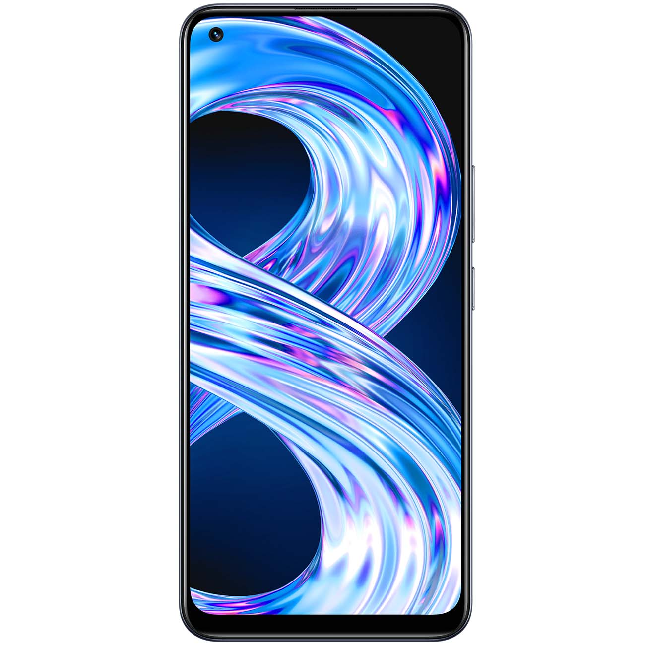 Восстановленный смартфон realme 8 6/128GB Punk Black (RMX3085), отличный