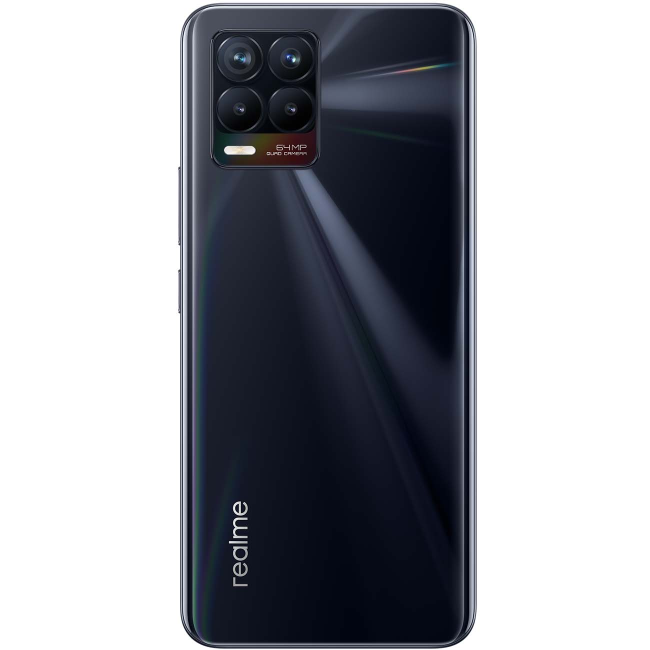 Восстановленный смартфон realme 8 6/128GB Punk Black (RMX3085), хороший