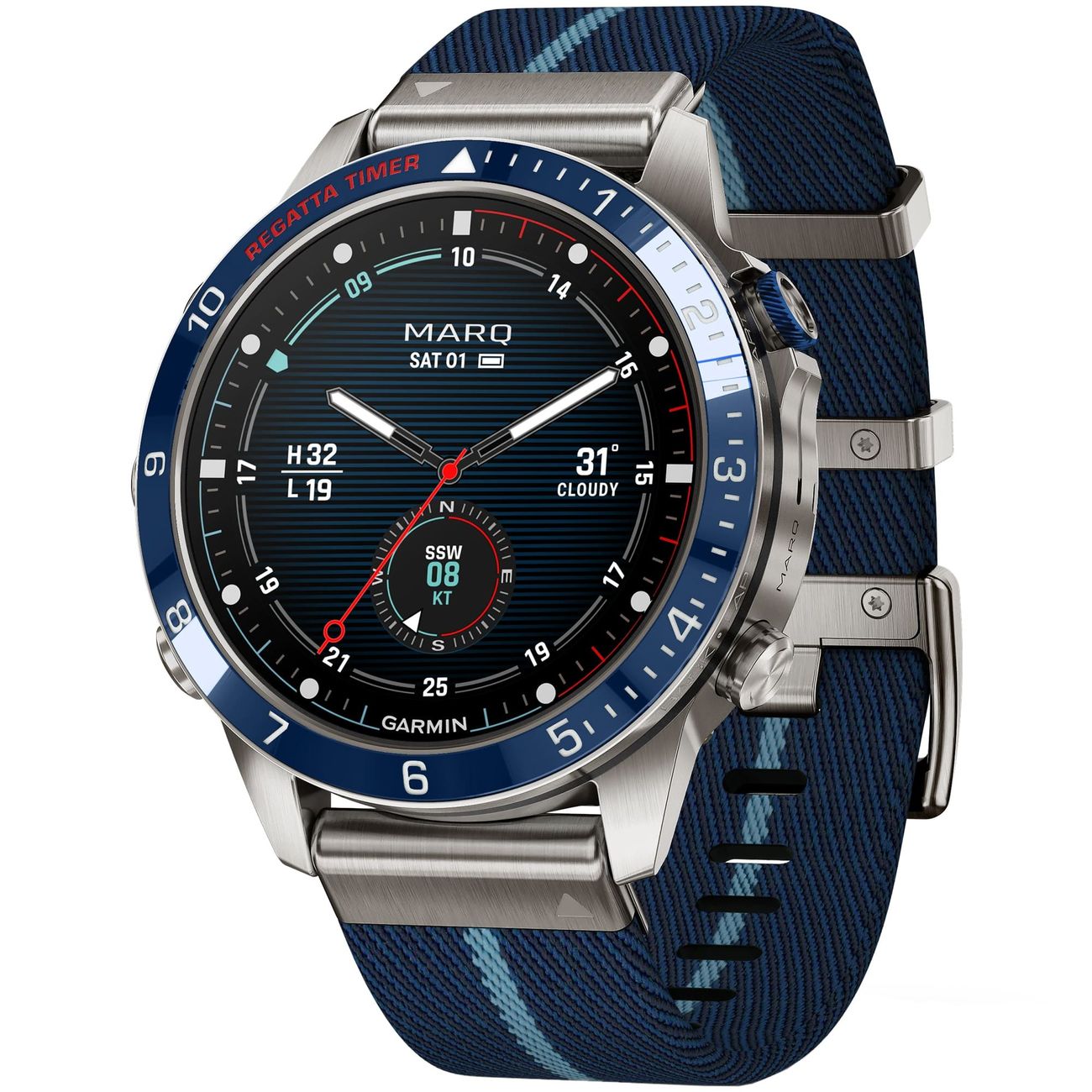 Спортивные часы Garmin MARQ Captain (Gen 2) 46мм