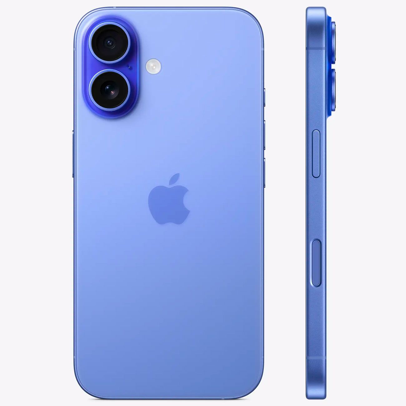 Восстановленный смартфон Apple iPhone 16 128GB nanoSim/eSim Ultramarine, хороший (без RuStore)