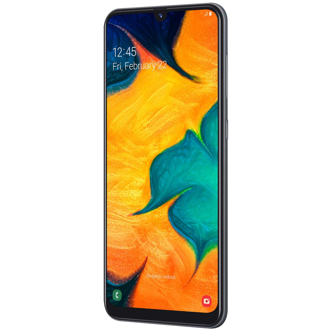Восстановленный смартфон Samsung Galaxy A30 (2019) 4/64Gb Black (SM-A305FN), отличный