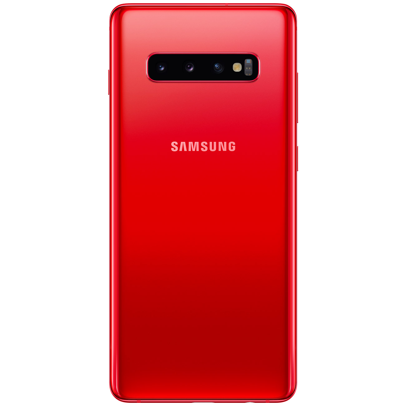 Восстановленный смартфон Samsung Galaxy S10+ 8/128GB гранат, отличный