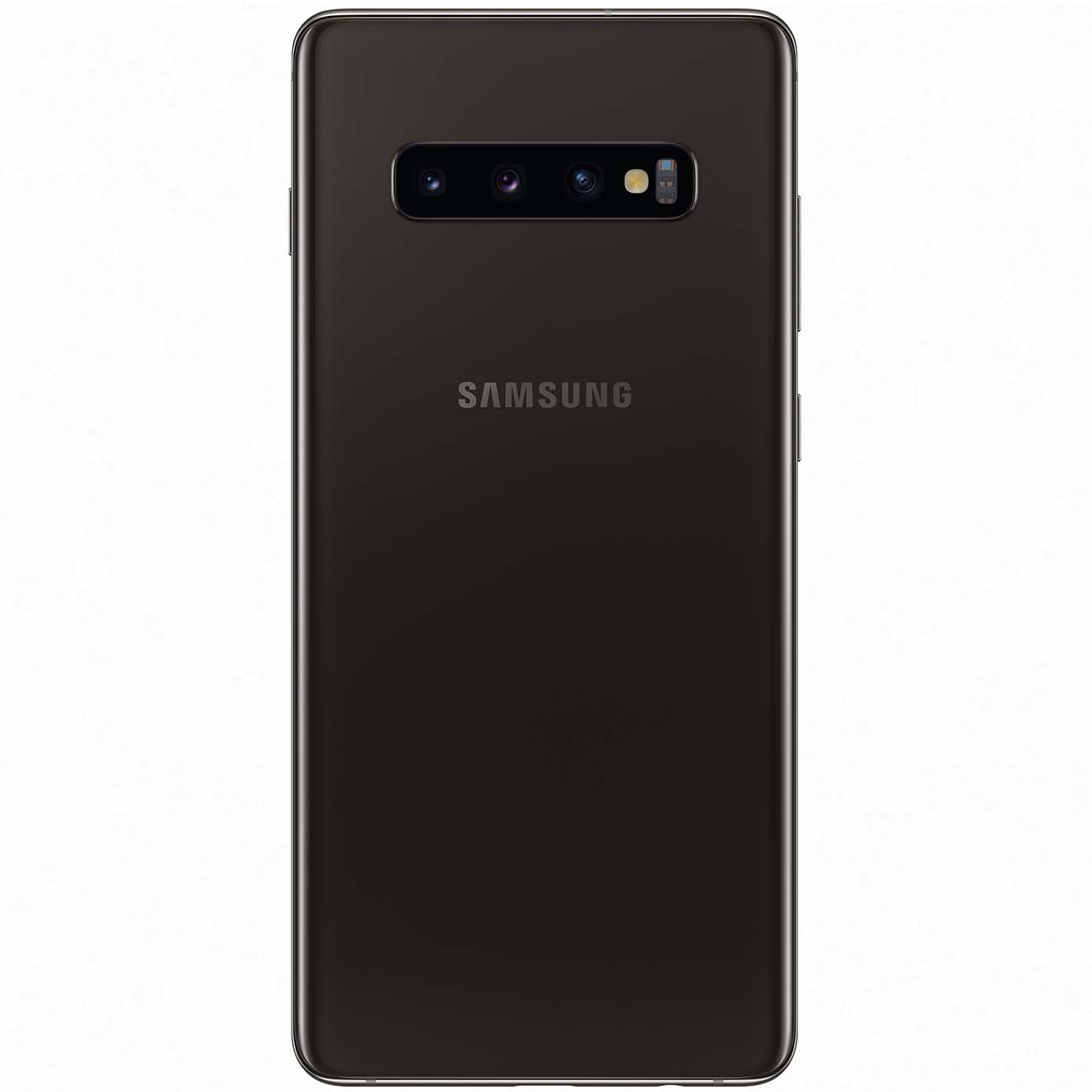 Восстановленный смартфон Samsung Galaxy S10+ 8/128GB Black Ceramic (SM-G975F/DS), отличный