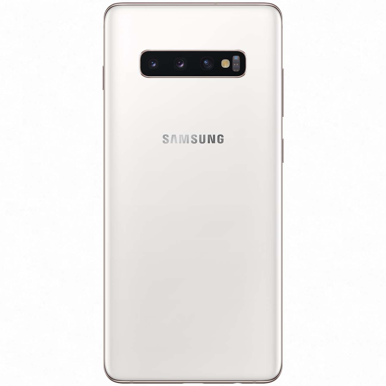 Восстановленный смартфон Samsung Galaxy S10+ 8/128GB White Ceramic (SM-G975F/DS), как новый