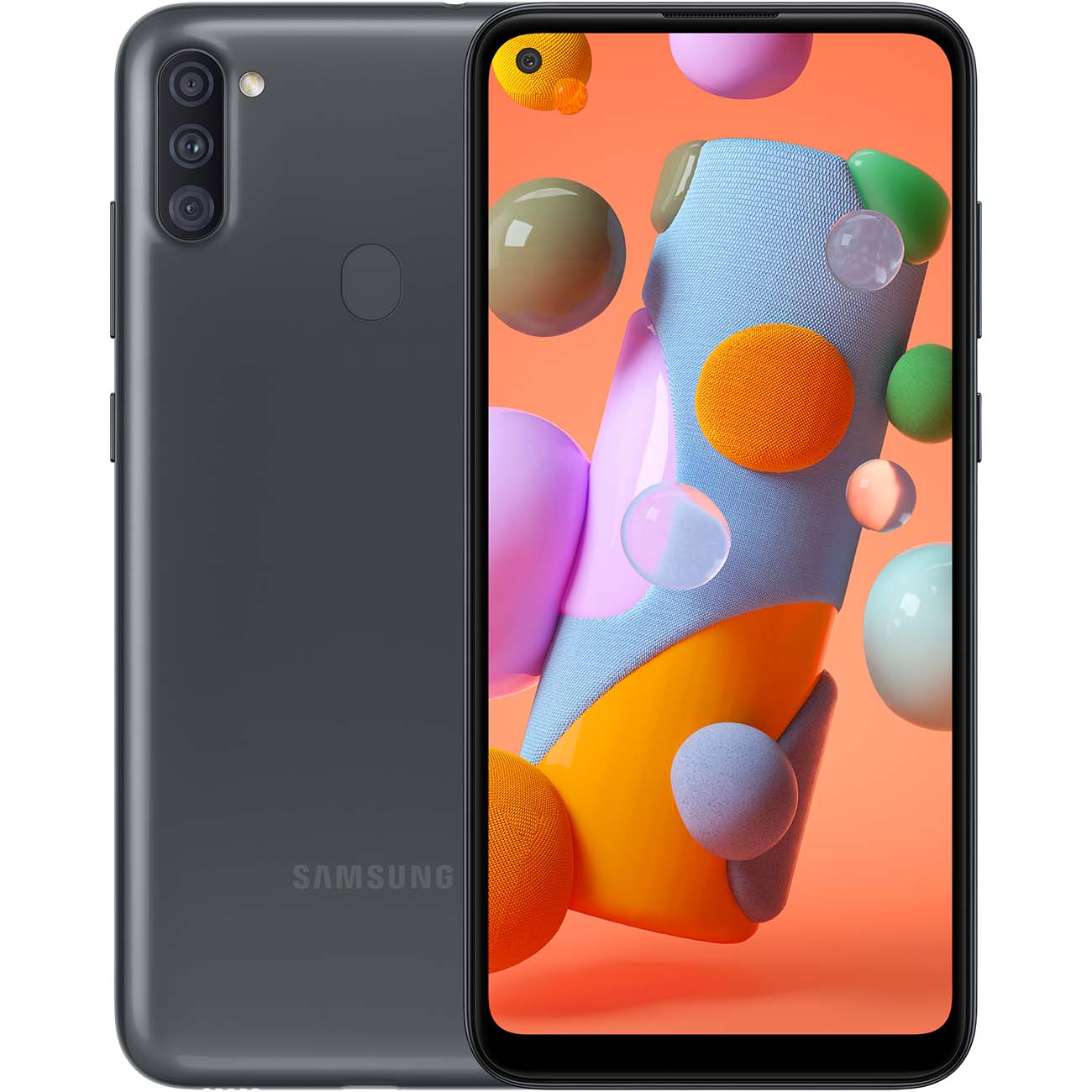 Восстановленный смартфон Samsung Galaxy A11 2/32GB Black (SM-A115F/DSN), хороший