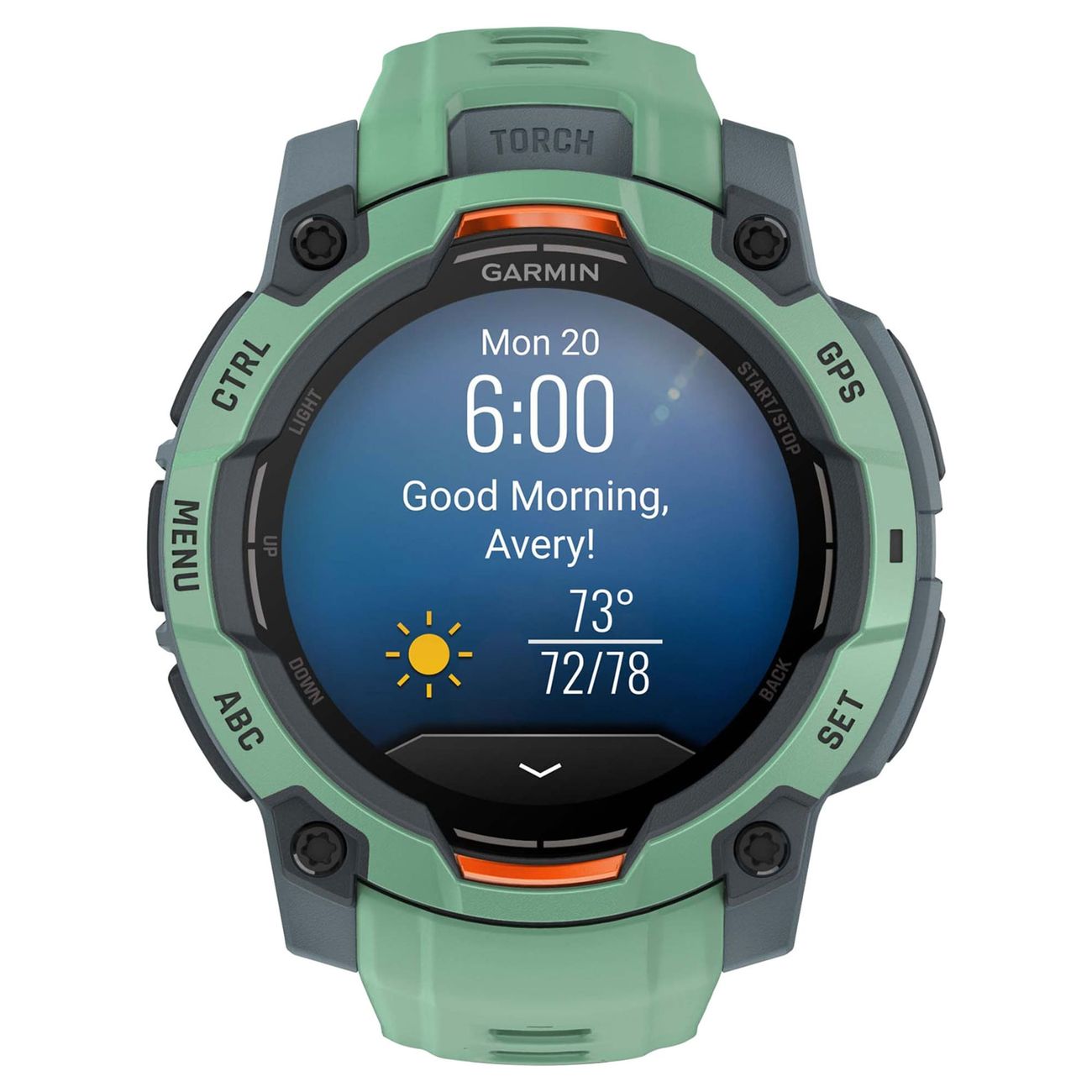 Спортивные часы Garmin Instinct 3 AMOLED 45mm нео тропик