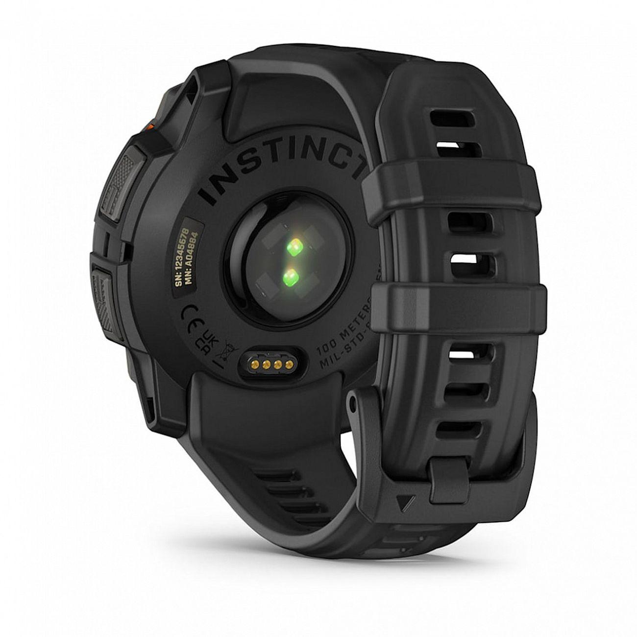 Спортивные часы Garmin Instinct 3 Solar 45mm черные