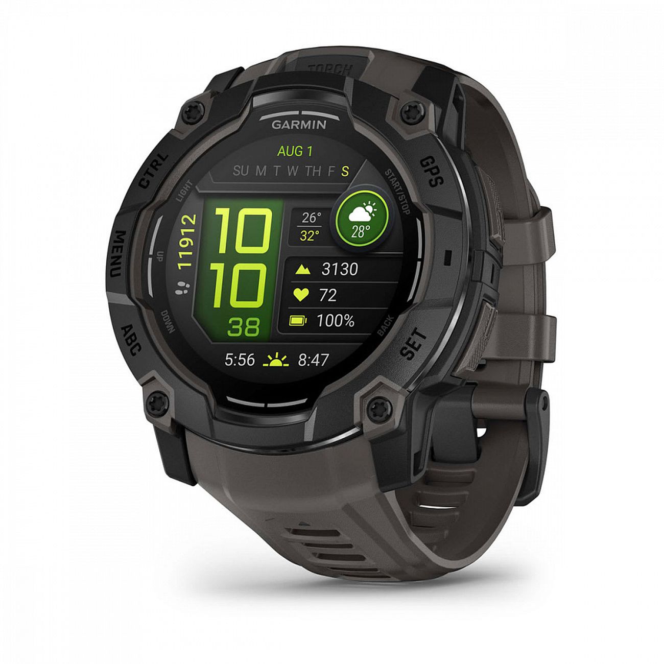 Спортивные часы Garmin Instinct 3 AMOLED 50mm черные фото