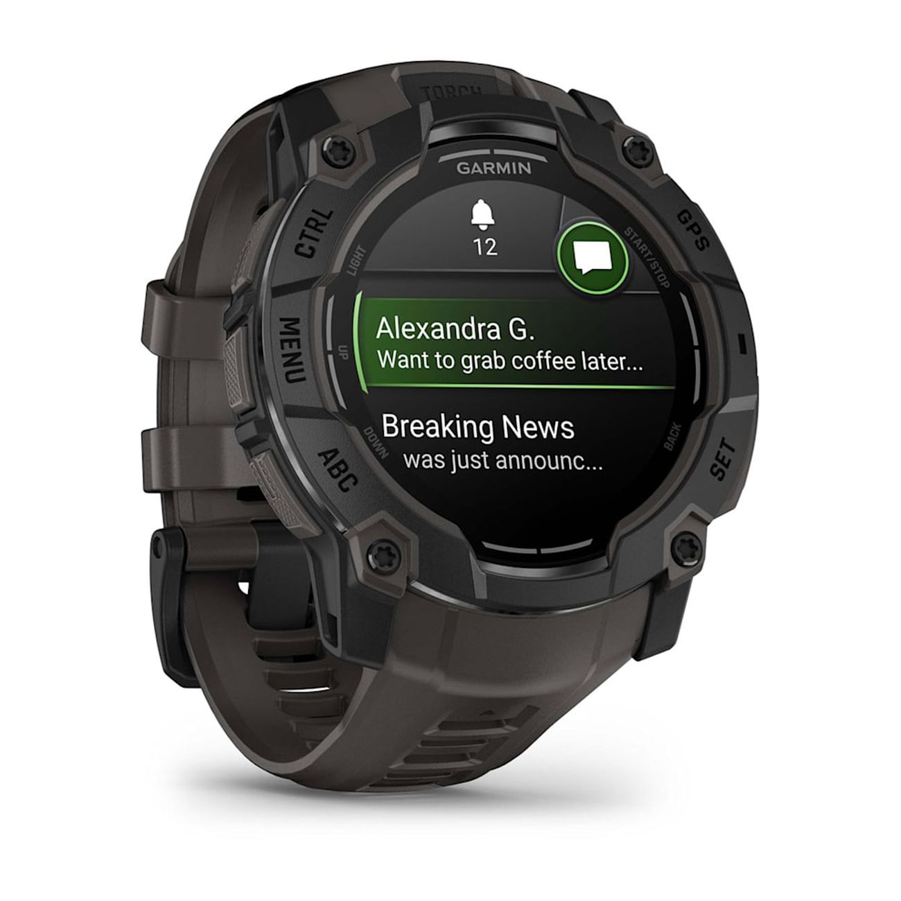 Спортивные часы Garmin Instinct 3 AMOLED 50mm черные