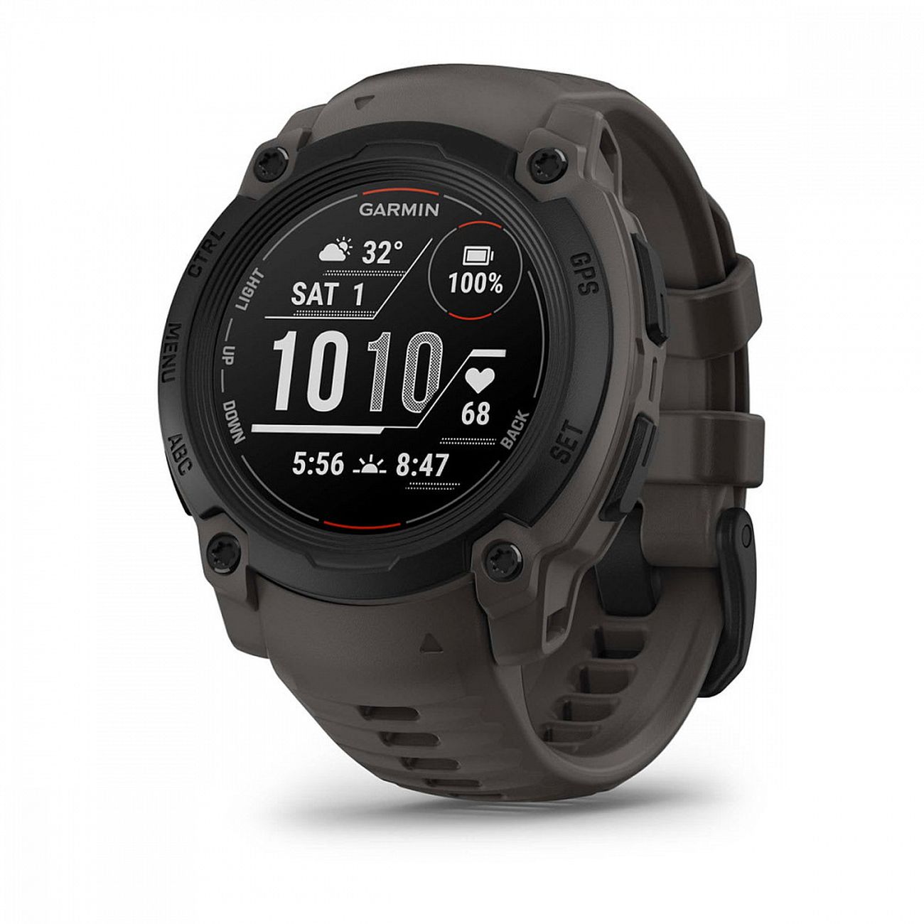 Спортивные часы Garmin Instinct E 40mm коричневые