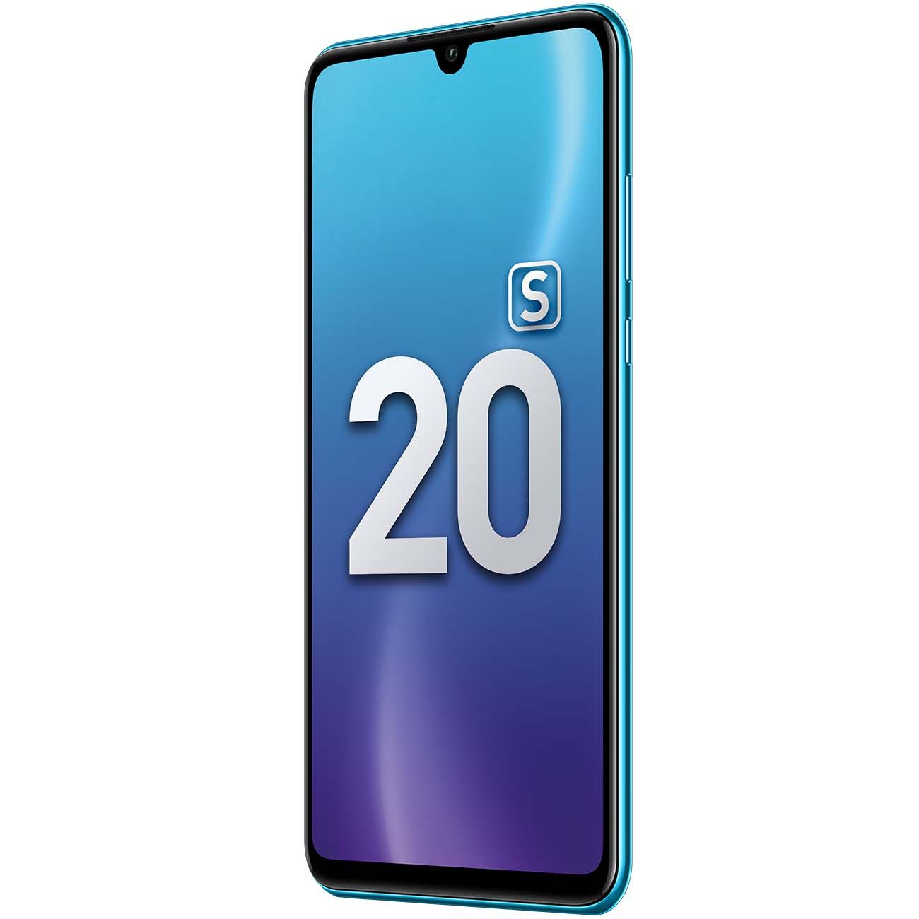 Восстановленный смартфон HONOR 20S 6/128Gb Peacock Blue, отличный