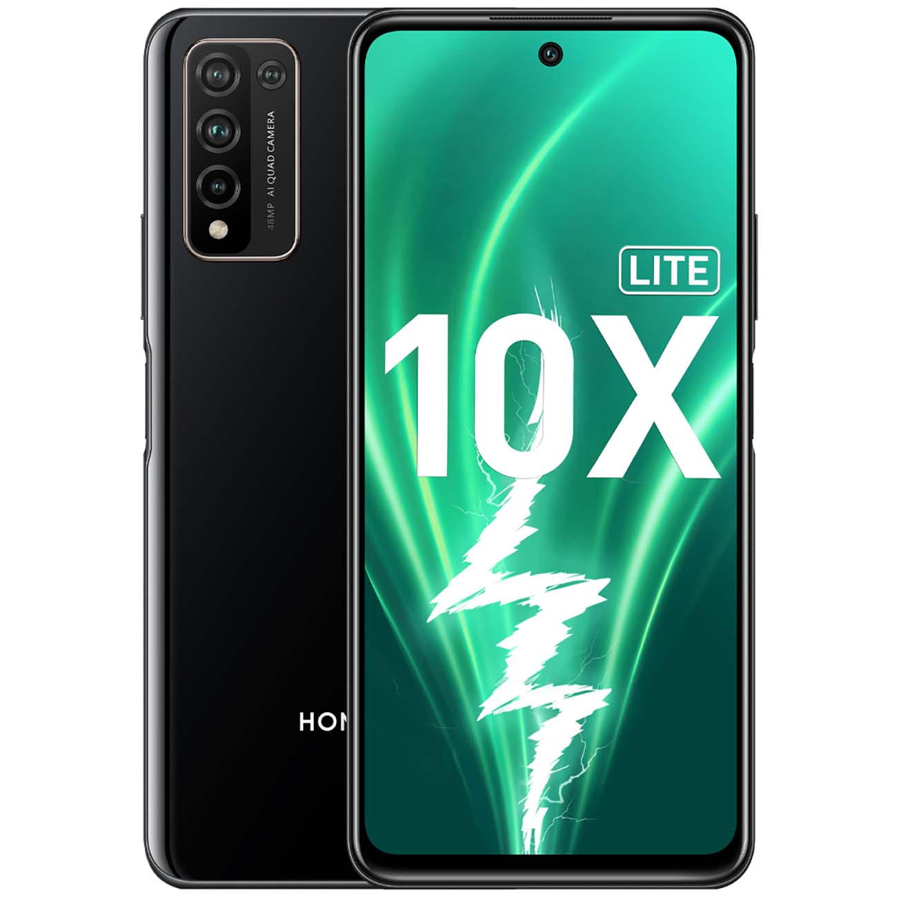 Восстановленный смартфон HONOR 10X Lite 4/128Gb черная полночь, хороший