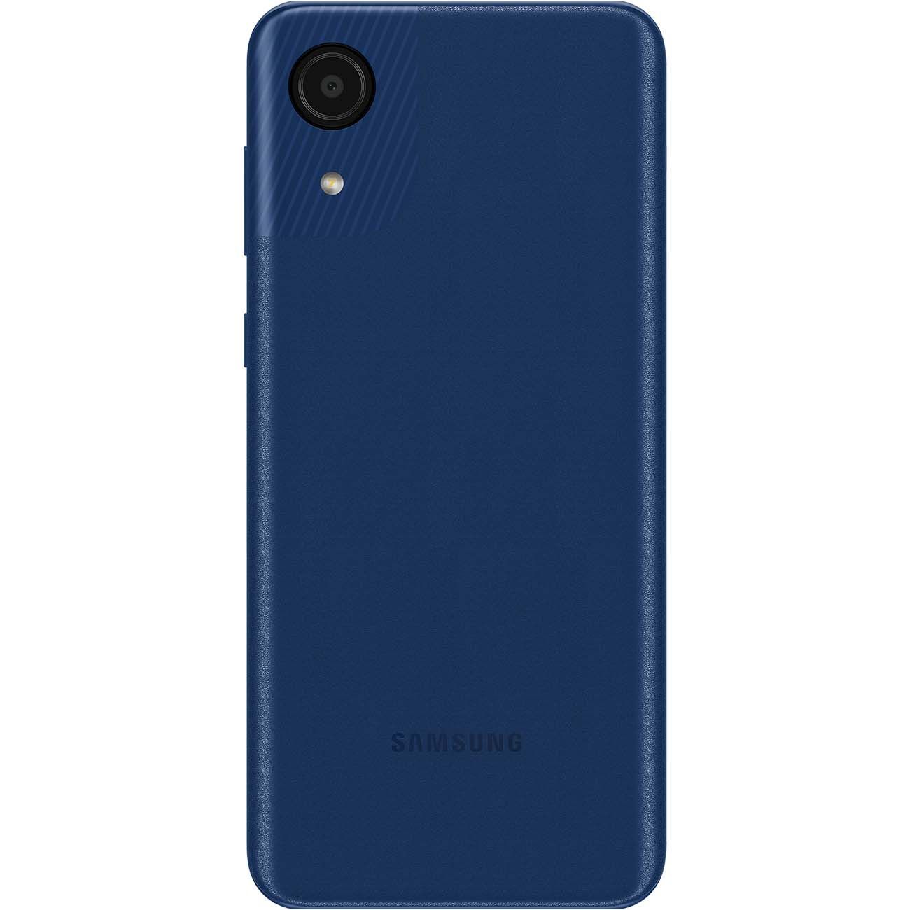 Восстановленный смартфон Samsung Galaxy A03 Core 2/32GB Blue (SM-A032F), отличный
