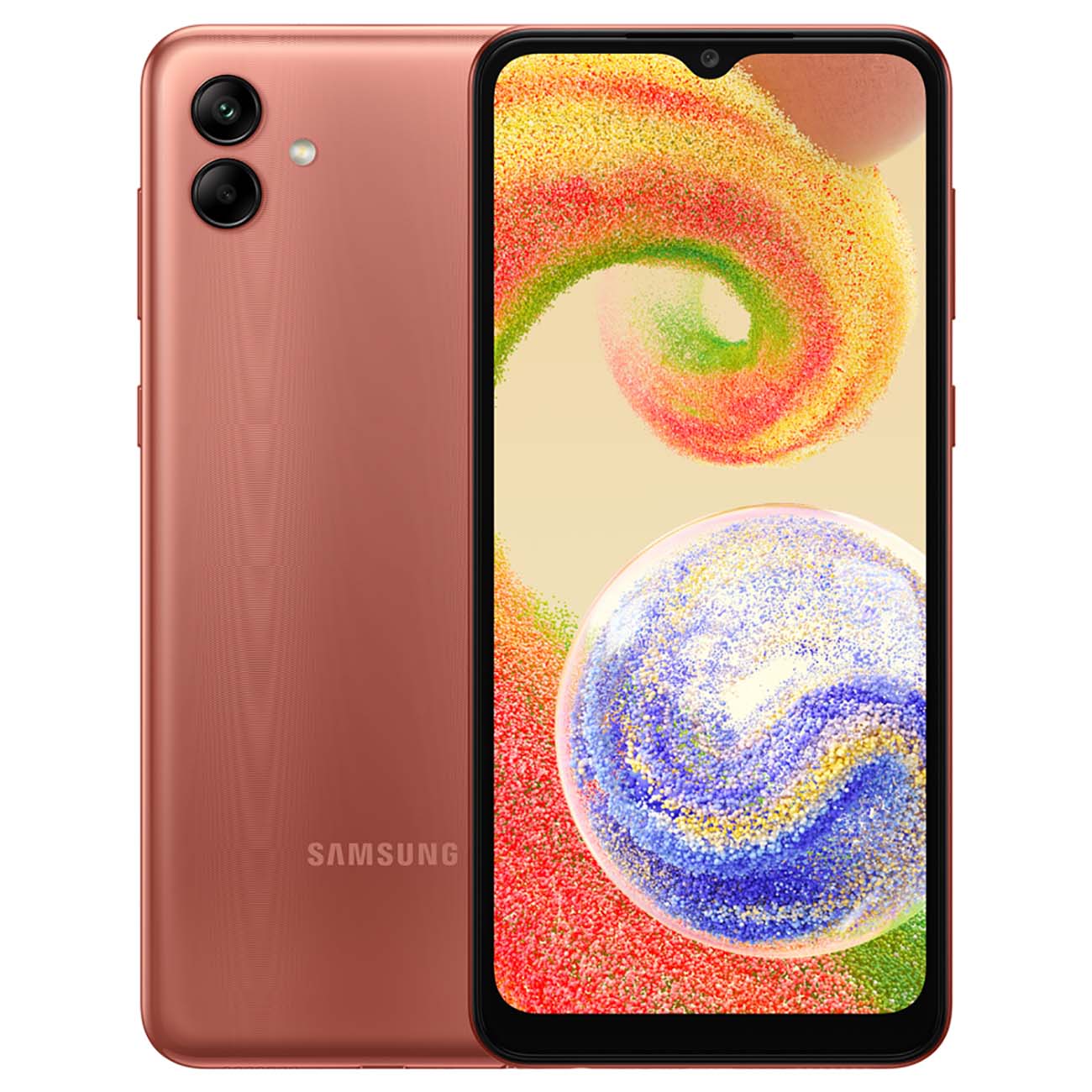 Восстановленный смартфон Samsung Galaxy A04 3/32GB Copper (SM-A045F), как новый