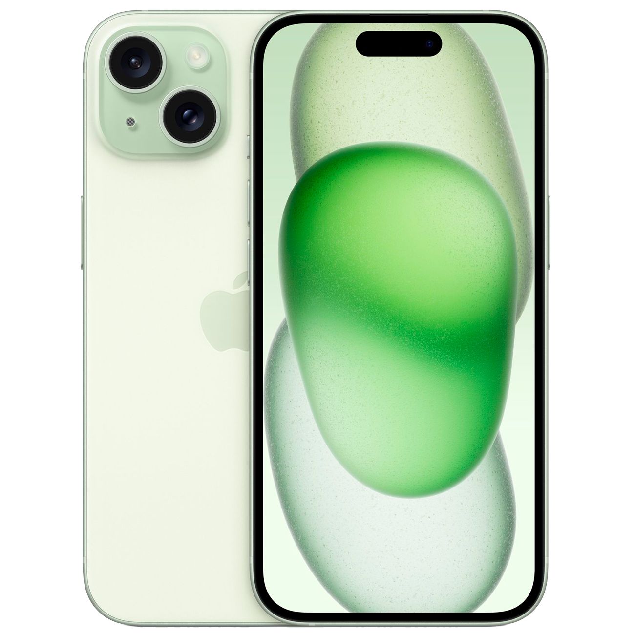 Восстановленный смартфон Apple iPhone 15 256GB nanoSim/eSim Green, отличный (без RuStore) фото