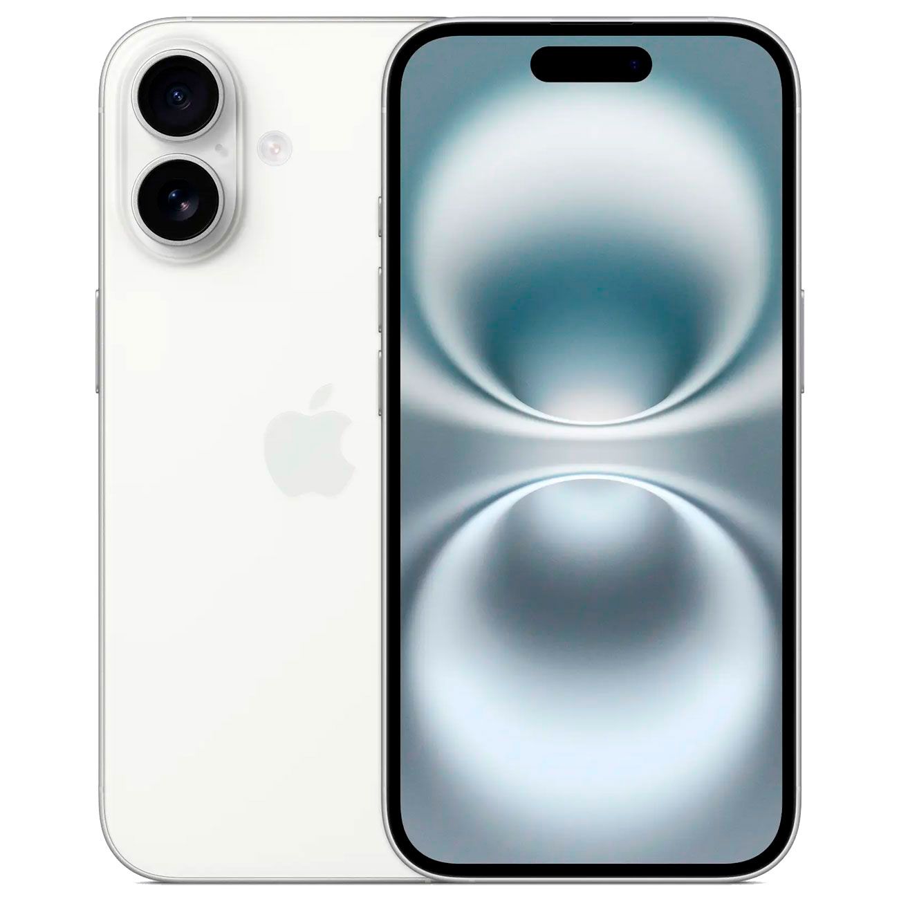 Восстановленный смартфон Apple iPhone 16 128GB nanoSim/eSim White, как новый (без RuStore) фото