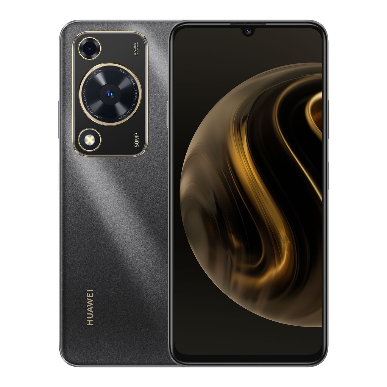 Восстановленный смартфон HUAWEI nova Y72 8/128GB Black, хороший