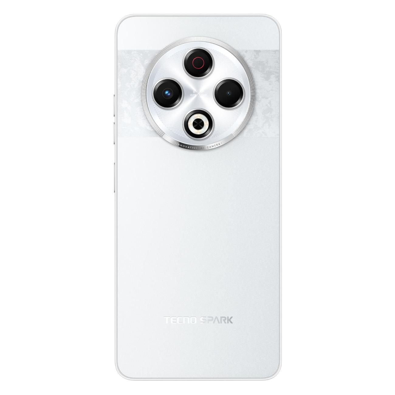 Уцененный смартфон Tecno Spark 30 8/128GB Astral Ice, хороший