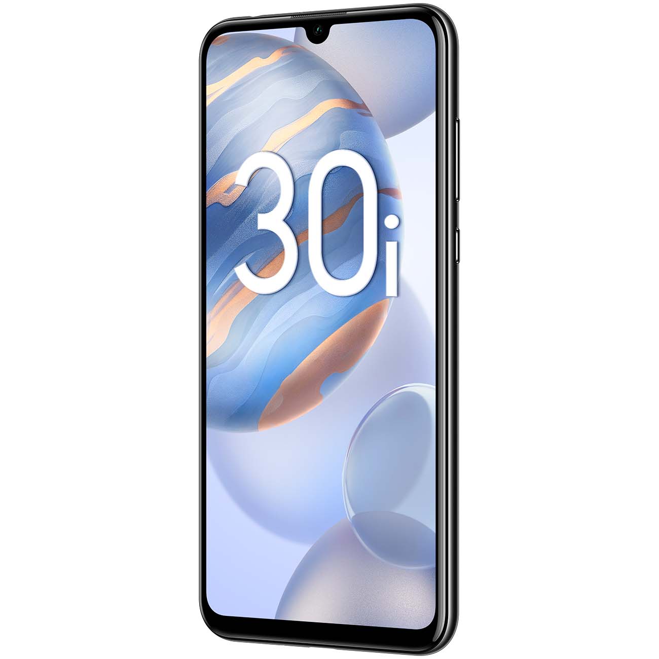 Восстановленный смартфон HONOR 30i 4/128Gb черная полночь, как новый