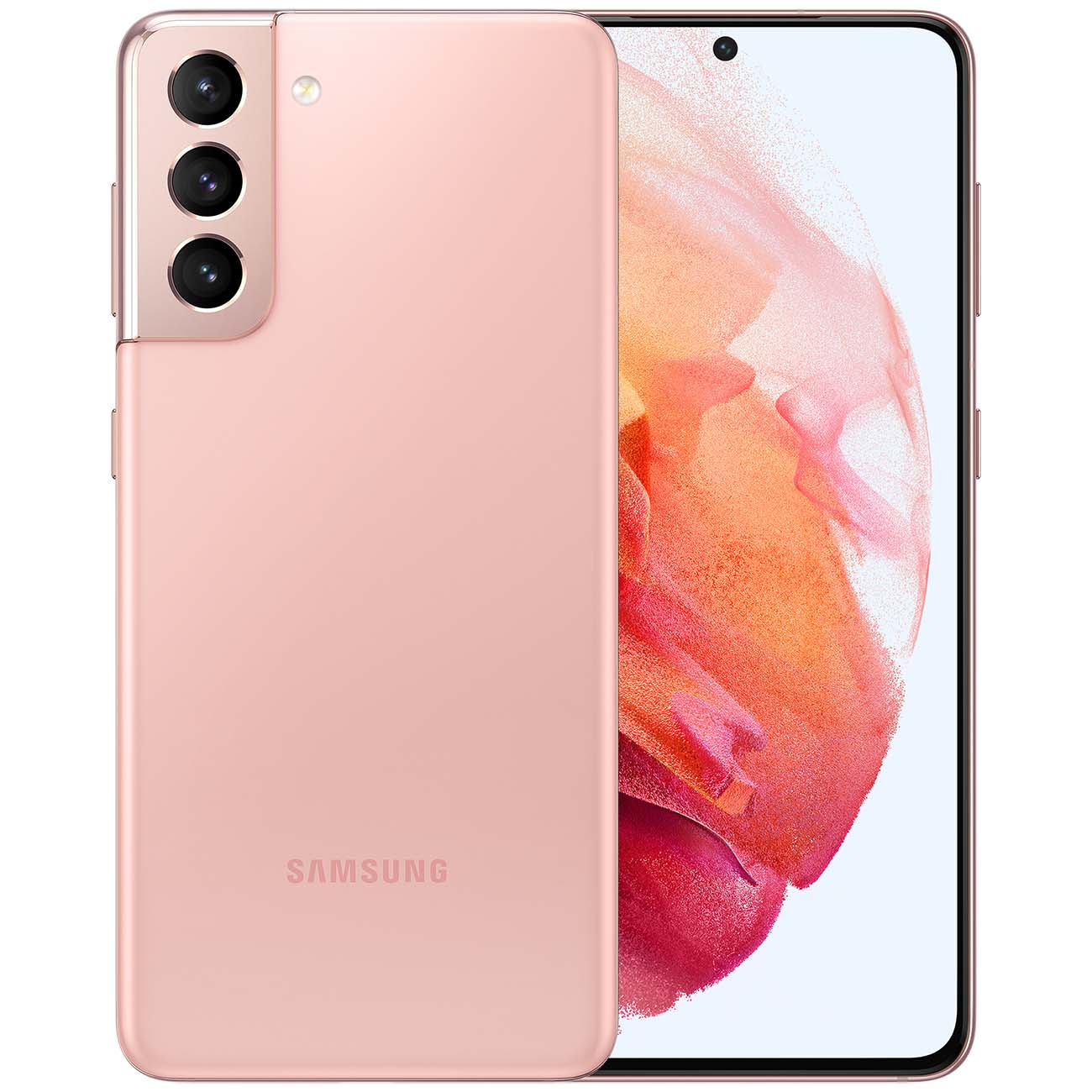 Восстановленный смартфон Samsung Galaxy S21 8/256GB Phantom Pink (SM-G991B), отличный