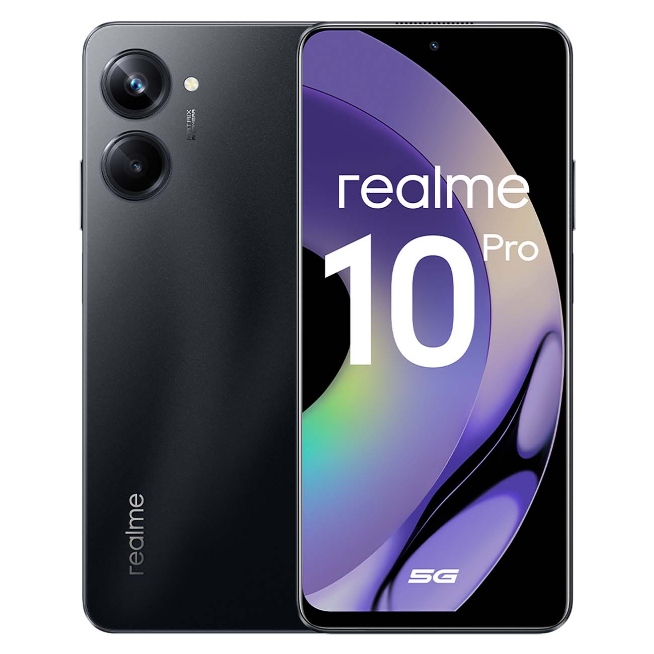 Восстановленный смартфон realme 10 Pro 8/256GB Dark Matter, хороший
