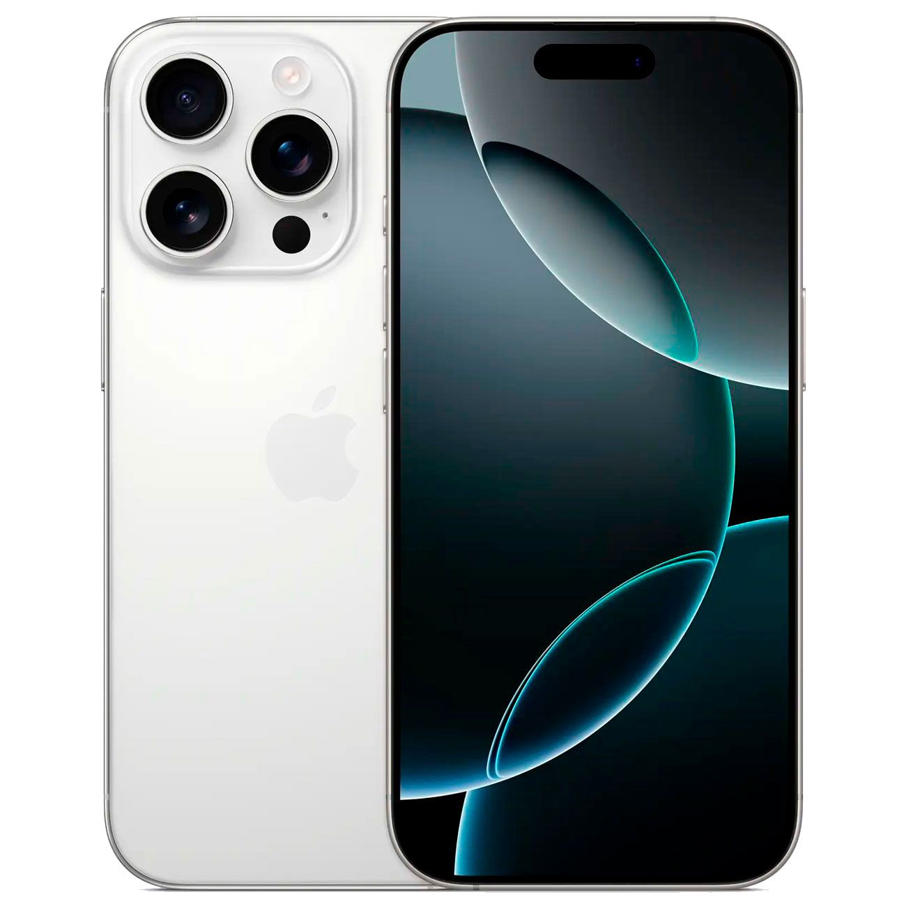 Восстановленный смартфон Apple iPhone 16 Pro 128GB Dual Sim белый титан, хороший (без RuStore)