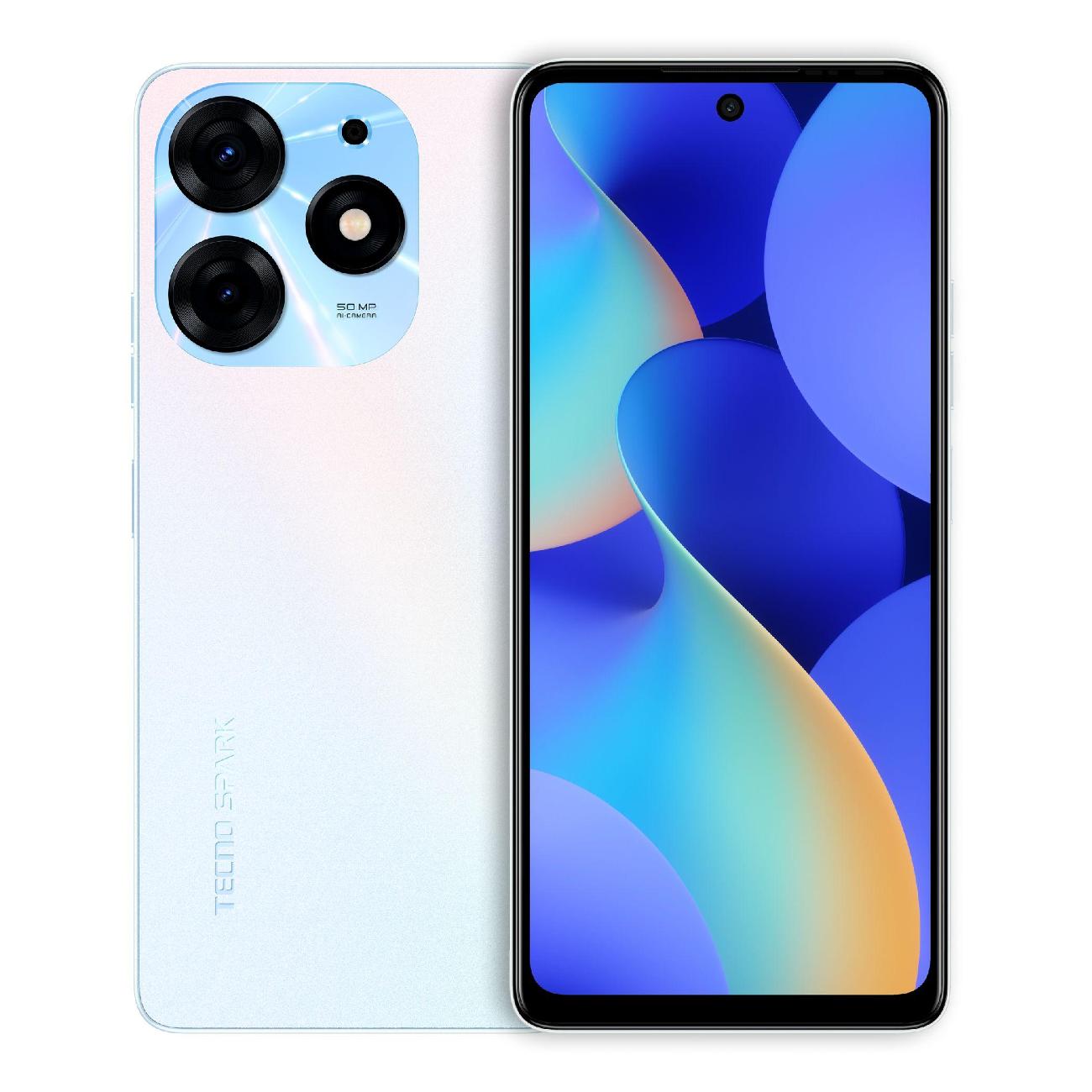 Восстановленный смартфон Tecno SPARK 10 Pro 8/256GB White, хороший