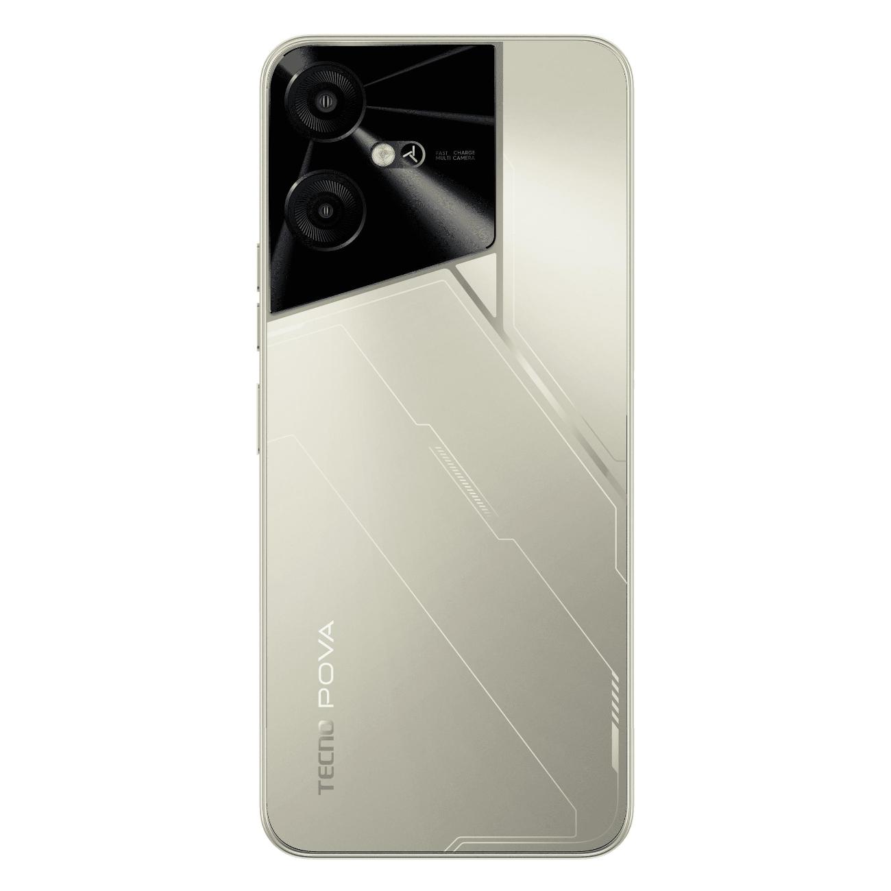 Восстановленный смартфон Tecno POVA NEO 3 4/128GB Amber Gold, отличный